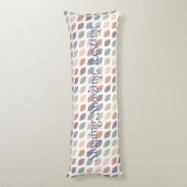 Coussins Longs Les Pastels Carrelés (Dos (Vertical))
