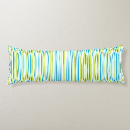 Coussins Longs Les Patterns de Stripes (Devant)