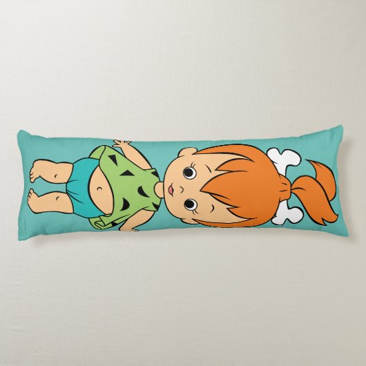 Coussins Longs Les Pierrafeu | Pierre de caillou (Dos)