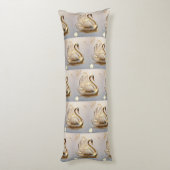 Coussins Longs "Les réflexions de Swan sur la beauté" (Dos (Vertical))