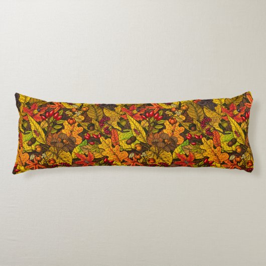 Coussins Longs Les trésors d'automne (Devant)