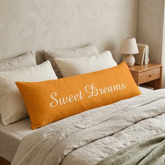 Coussins Longs Lets Stay in Bed Pillow – Fun Cozy Throw Pillow