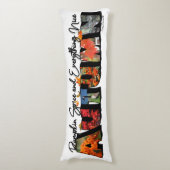 Coussins Longs LETTRE GRANDE D'Automne Oreiller Corps (Devant (Vertical))