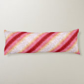 Coussins Longs Lever du soleil de Sakura rose tombant (Dos)