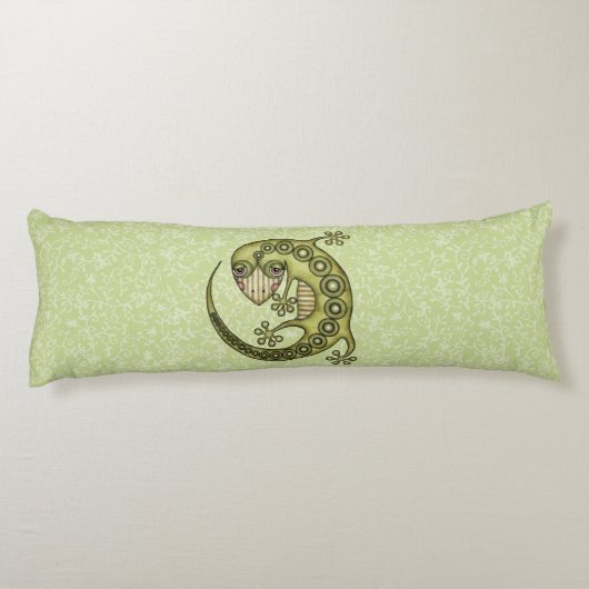 Coussins Longs Lézard vert (Dos)