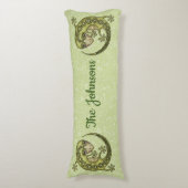 Coussins Longs Lézard vert (Devant (Vertical))