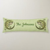 Coussins Longs Lézard vert (Devant)