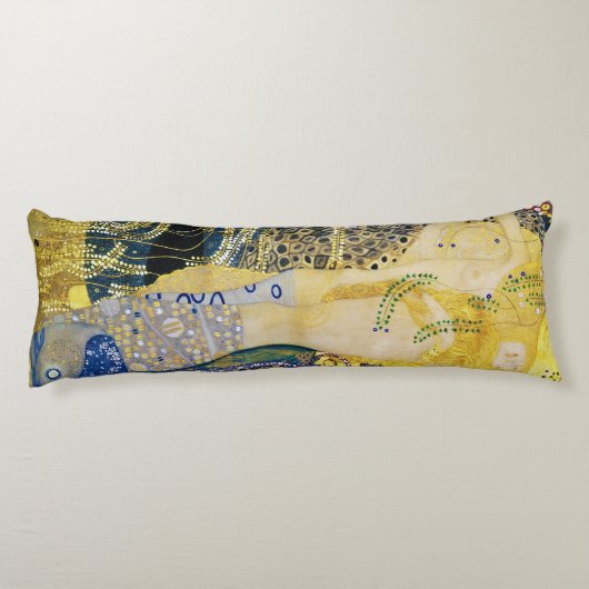 Coussins Longs L'Hydra, Gustav Klimt (Dos)