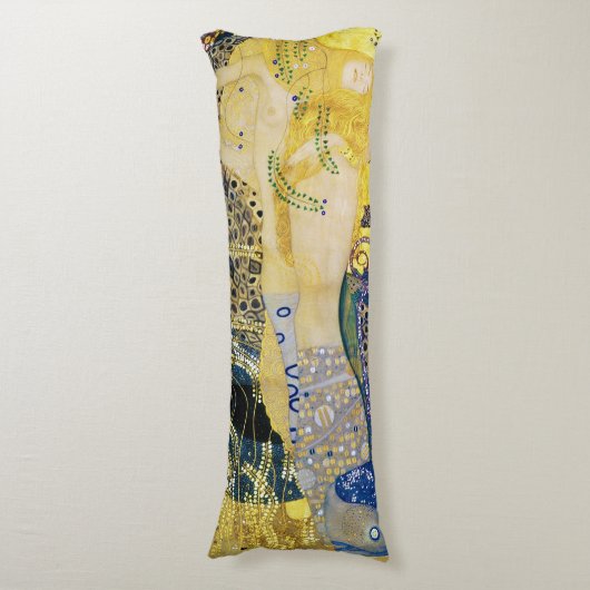 Coussins Longs L'Hydra, Gustav Klimt (Devant (Vertical))