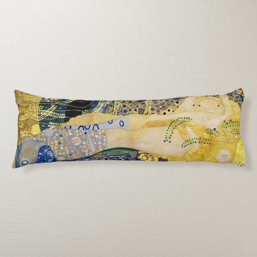 Coussins Longs L'Hydra, Gustav Klimt (Devant)