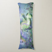 Coussins Longs licorne et papillons (Devant (Vertical))