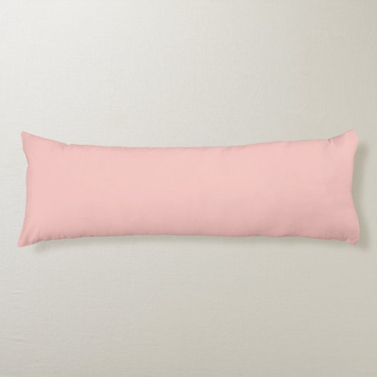 Coussins Longs Light Gossamer Pink, Solid Color Pastel (Devant)
