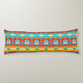 Coussins Longs Lignes de formes tribales (Dos)