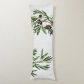 Coussins Longs L'île méditerranéenne grecque Feuille d'olive (Devant (Vertical))