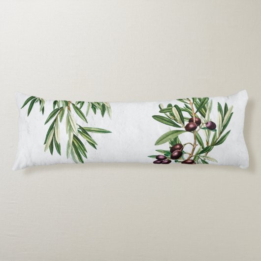 Coussins Longs L'île méditerranéenne grecque Feuille d'olive (Devant)