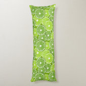Coussins Longs Lime pop (Dos (Vertical))
