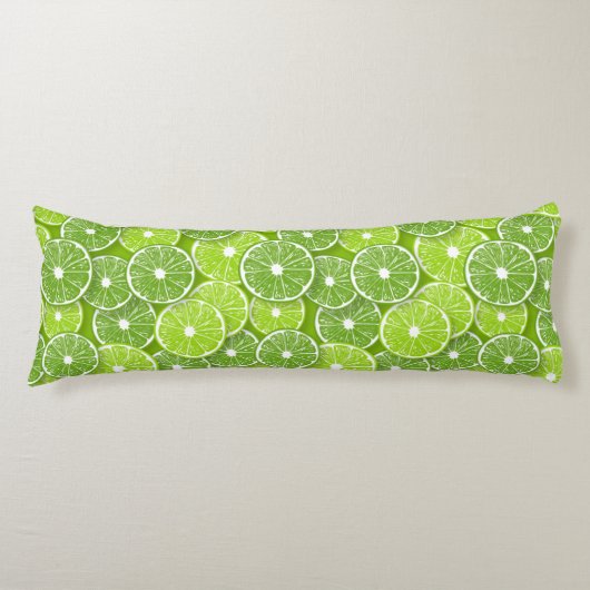 Coussins Longs Lime pop (Devant)