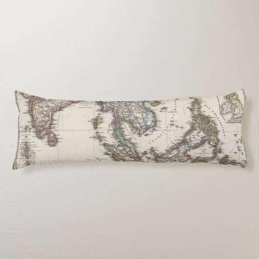 Coussins Longs L'Inde est (Devant)