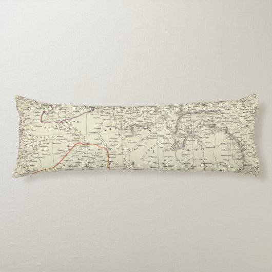 Coussins Longs L'Inde VII (Devant)