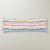 Coussins Longs lineas multicolores (Dos)