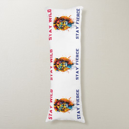 Coussins Longs Lion (Devant (Vertical))