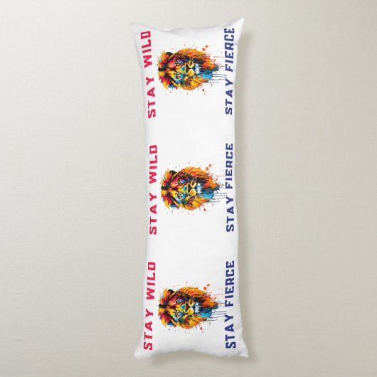 Coussins Longs Lion (Dos (Vertical))