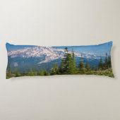 Coussins Longs Lis de l'avalanche et Mont Rainier (Dos)