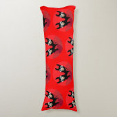 Coussins Longs Llama Alpaca Twin Brothers (Devant (Vertical))