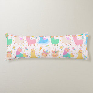 Coussins Longs Llama Motif