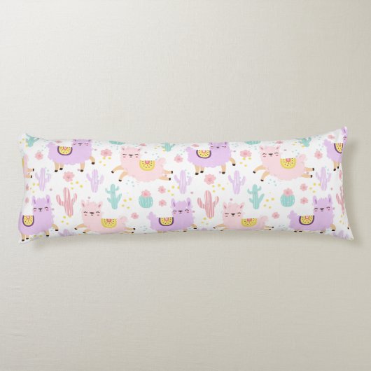 Coussins Longs Llama Motif (Dos)