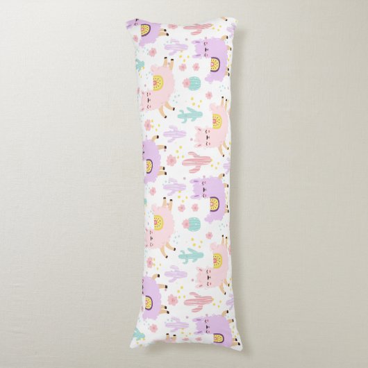 Coussins Longs Llama Motif (Devant (Vertical))