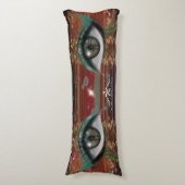 Coussins Longs L'oeil de Nikole (Devant (Vertical))