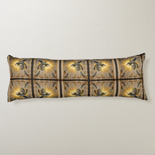 Coussins Longs L'Œil égyptien´6 (Dos)
