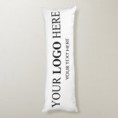 Coussins Longs Logo promotionnel personnalisé - Pas de commande m (Dos (Vertical))