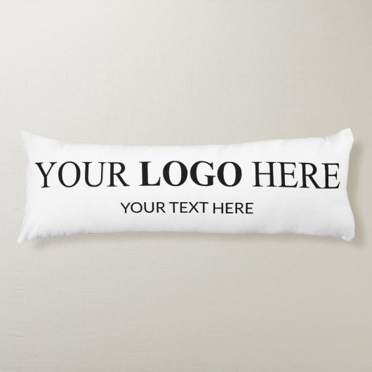 Coussins Longs Logo promotionnel personnalisé - Pas de commande m (Devant)