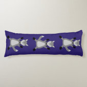 Coussins Longs Loup d'Halloween mignon (Devant)