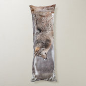 Coussins Longs Loup gris-oriental (Dos (Vertical))