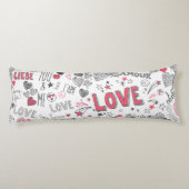 Coussins Longs Love (Dos)