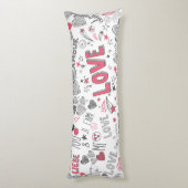 Coussins Longs Love (Dos (Vertical))