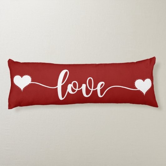 Coussins Longs Love Hearts Valentine (Dos)