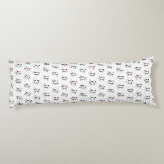 Coussins Longs Love Yourself manuscrit Motif de script