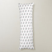 Coussins Longs Love Yourself manuscrit Motif de script (Dos (Vertical))