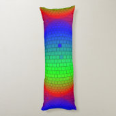 Coussins Longs Lumière de spectre arrière - plans abstraits (Dos (Vertical))