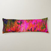 Coussins Longs Lumière noire psychédélique crasse et amusante.... (Dos)