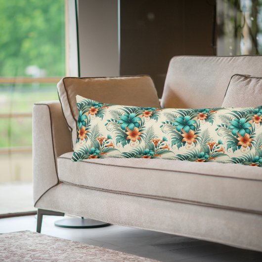 Coussins Longs Lumière Tropicale