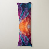 Coussins Longs Luminous Abstract Tissue Paper Layers (Devant (Vertical))