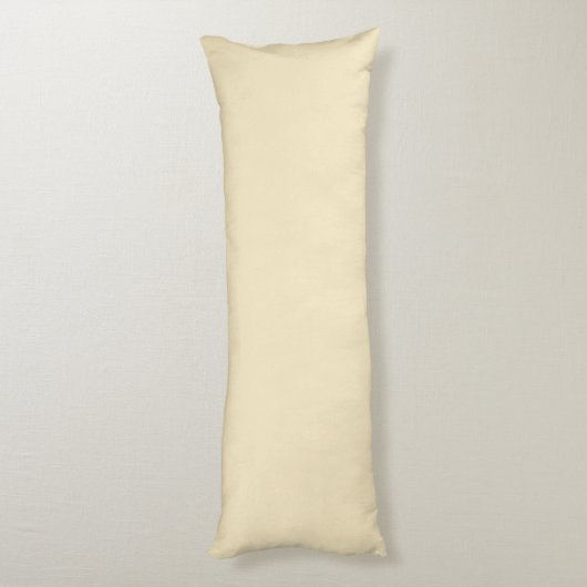 Coussins Longs Lune claire et solide Jaune (Dos (Vertical))