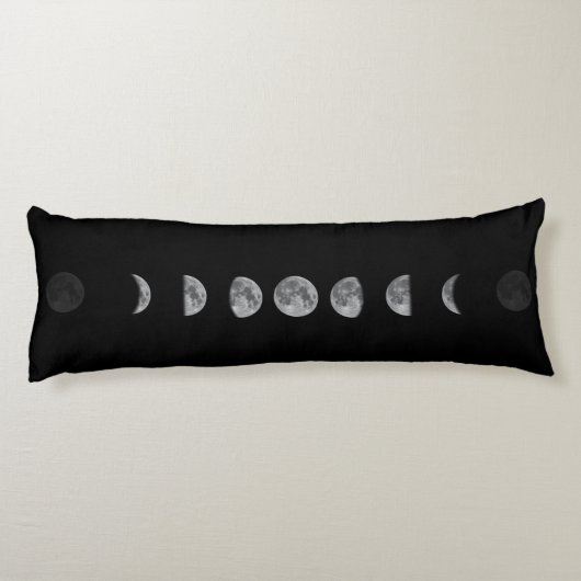 Coussins Longs Lune lunaire Phases céleste (Dos)