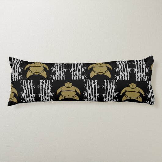 Coussins Longs lutteur de sumo (Devant)