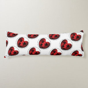 Coussins Longs Luv-A-Bull American Bulldog Pit Bull Heart